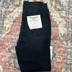 NWT, Good American, cropped jeans